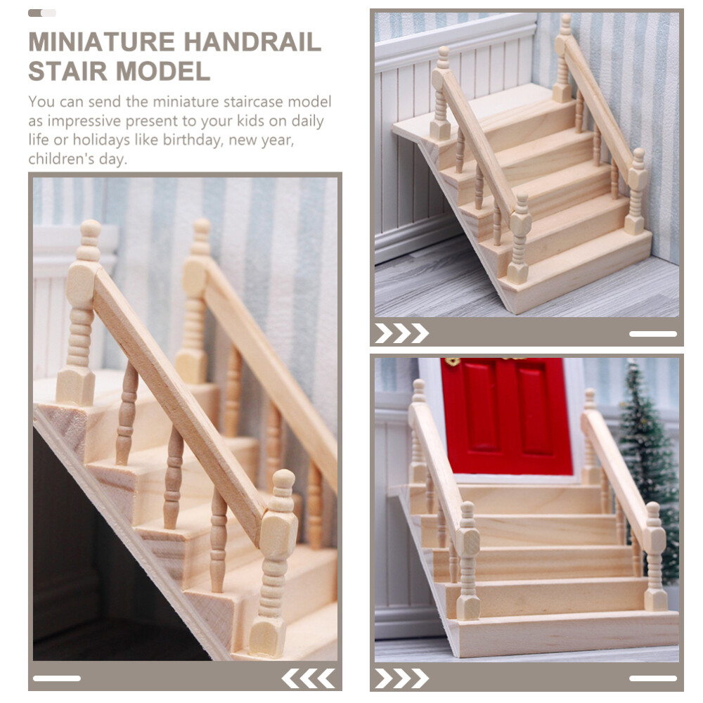 Dollhouse Stair Hand Rail Staircase Stairs Model Items | eBay