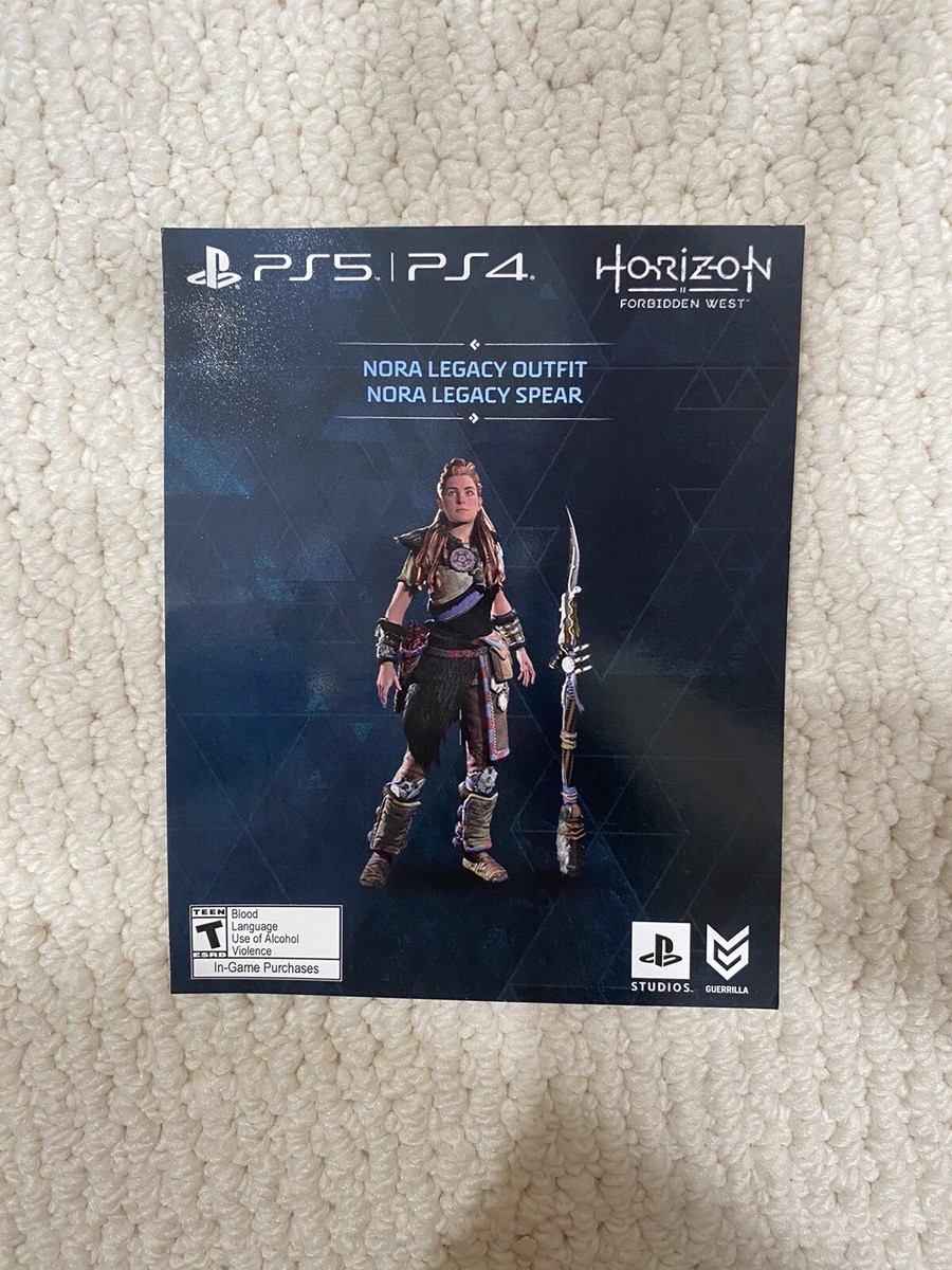 Horizon Forbidden West - Nora Legacy Outfit And Spear DLC