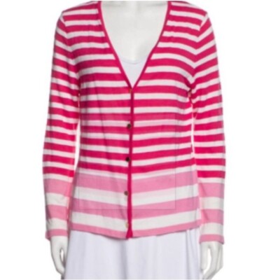 st. john knit cardigan large | eBay