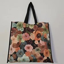 Shopping Bag Fall Multicolor Pumpkin Pumpkins Gourds New T.J. TJMaxx
