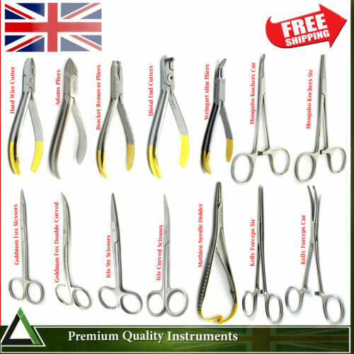 O.R GRADE RAT TOOTH OCHSNER FORCEPS 1X2T SURGICAL 5.5" STRAIGHT