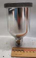 Aluminum Gravity Feed Spray Gun Cup - Fits Mastergrip 691282 HVLP Gun - 1029246