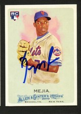 Jenrry Mejia #49 signed autograph 2010 Topps Allen & Ginter's Baseball Card