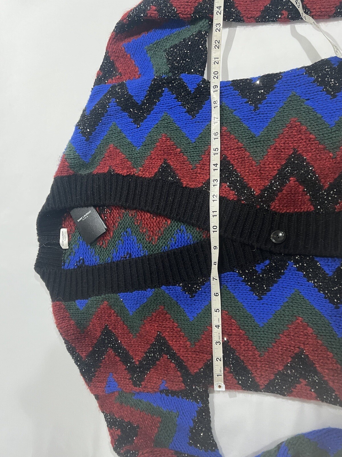 Cardigan oversize da uomo Saint Laurent. L. $1590