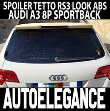 Heckspoiler Dach Audi A3 8P 05-12 Sportback Look RS3 IN ABS / Kunststoff