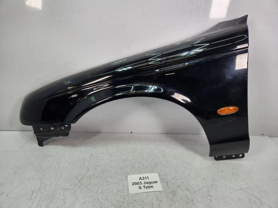 ✅ 00-08 原始设备制造商捷豹 S 型 X200 左前驱动挡泥板保护套面板黑色 * — 第 3/4 张图片
