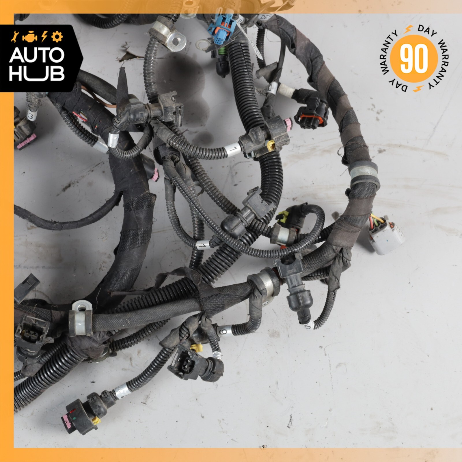 09-19 Maserati GranTurismo Quattroporte Engine Motor Wiring Wire Harness OEM 44k