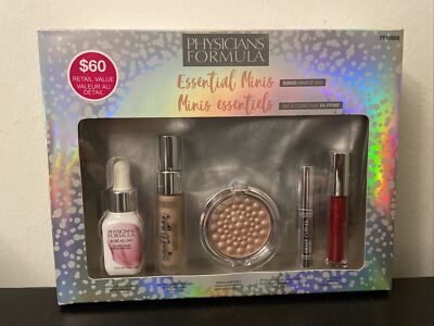 Physicians Formula, Essential Minis + Bag, New With Box, Sealed Free Shipping