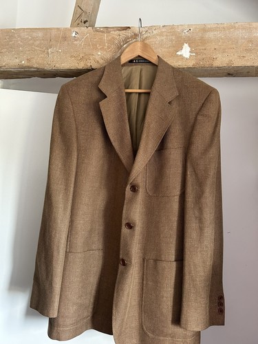 Blazer Chaqueta Deportiva Vintage DAKS Forrada 40T Lana Lino Seda DAKS Jermyn Street - Imagen 2 de 24