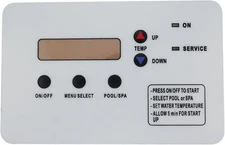 472734 Heat Pump Keypad Switch Membrane Coverage For Pentair Ultratemp Pool