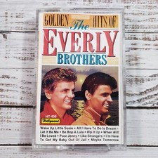Golden Hits of the Everly Brothers Cassette Tape, Highland, 1980 Vocal Pop