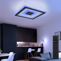 Deckenlampe Deckenleuchte Wohnzimmerlampe Led Dimmbar Smart Rgb Farbwechsel App