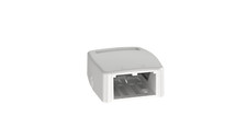 Panduit CBXQ2IW-A Mini-Com 2 Port Surface Mount Box w/ Quick Release Cover NEW