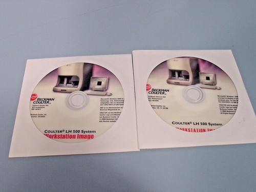 Lote de 14 Software Beckman Coulter Original LH500 LH 500 Set (CANTIDAD 14) - Imagen 5 de 9
