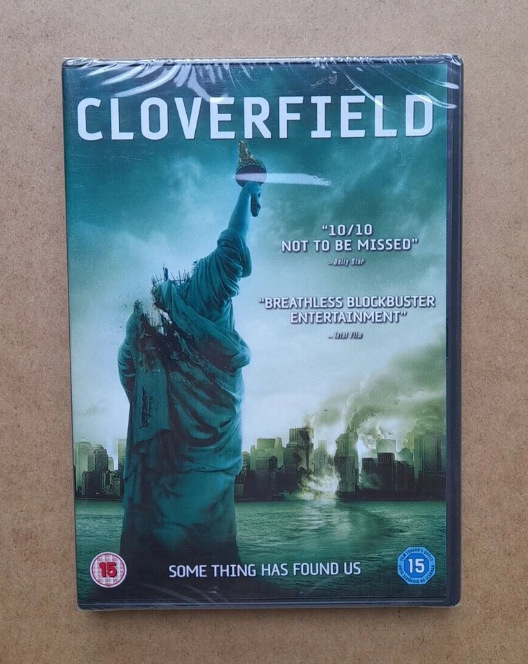 Cloverfield DVD - Lizzy Caplan 2008 Sci-Fi Horror Disaster Film - New & Sealed - Image 2 of 4
