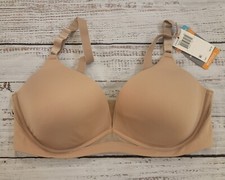 Warner's Flex Revolution Underwire Contour Bra RD3761A Toasted Almond Sz.38D