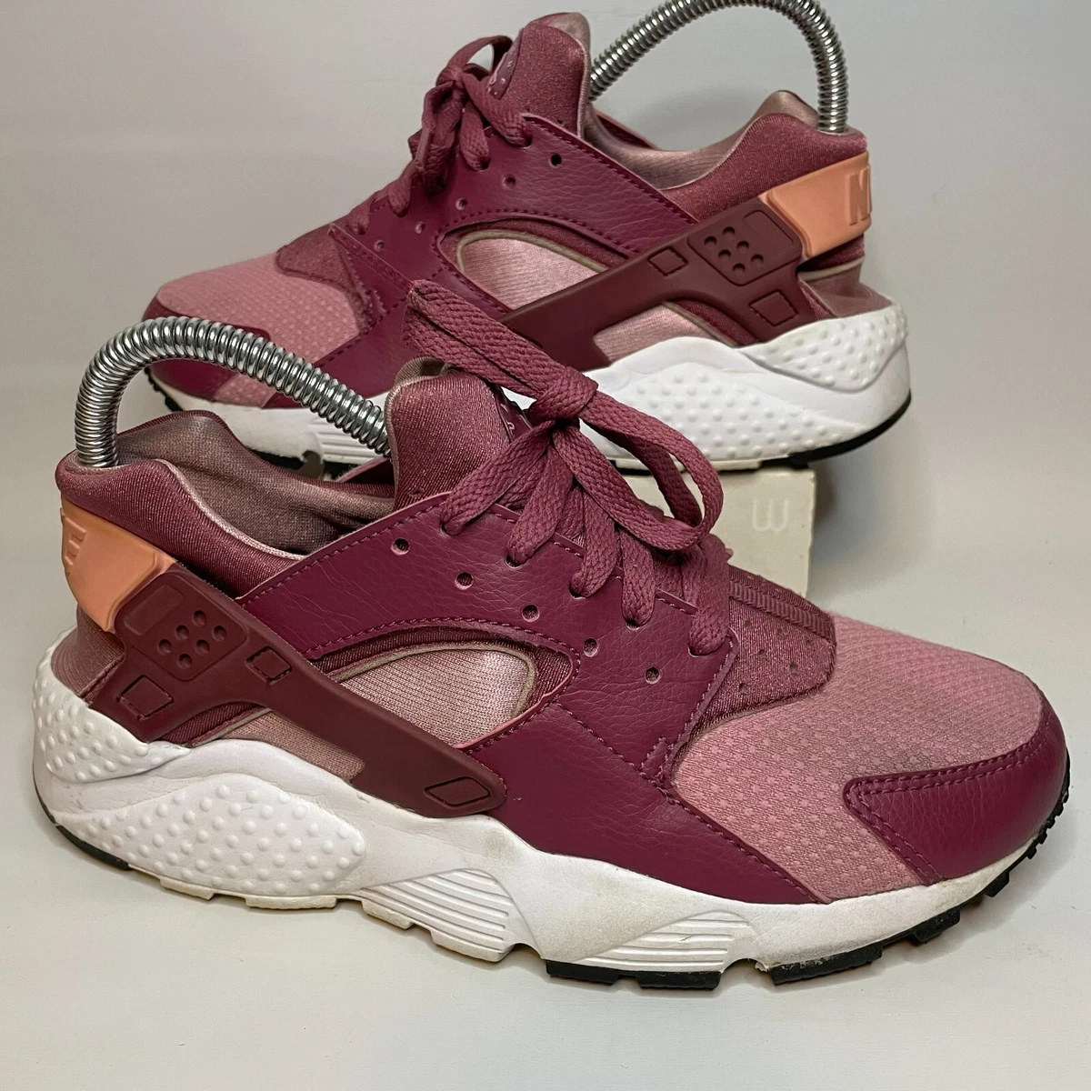Nike Big Kids Huarache Run 654280 604 Pink Running Shoes Sneakers