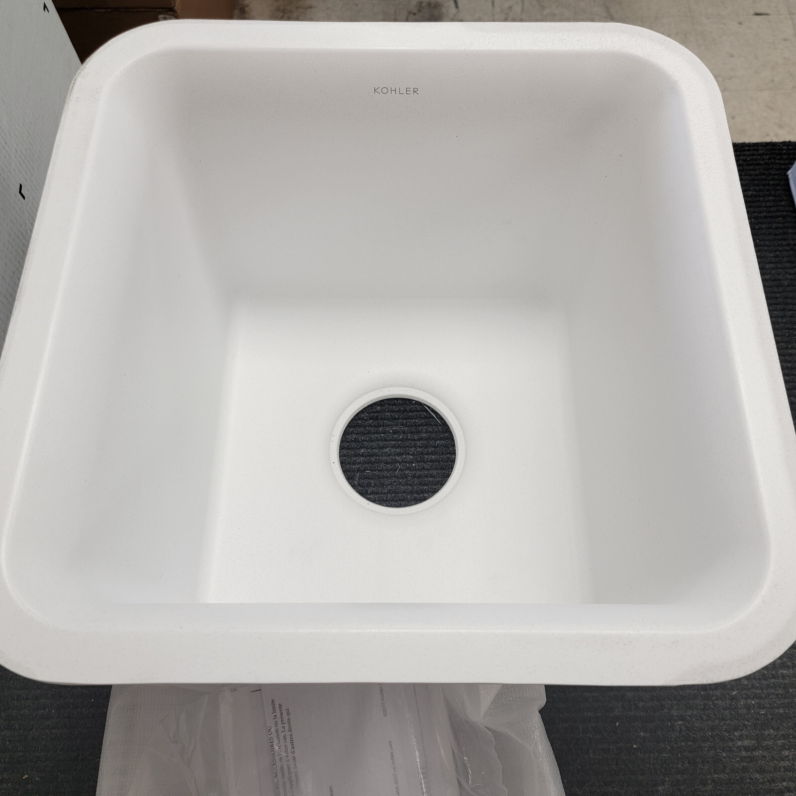 Kohler Cairn 151/2" Undermount Single Basin Stone Composite Bar Sink K