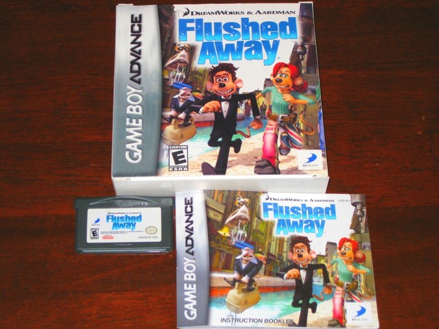 Flushed Away Nintendo Game Boy Advance Game Complete EBay