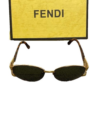 FENDI FF0432/G/S 086QR ROUND SUNGLASSES – HAVANA / BROWN  display picture 1