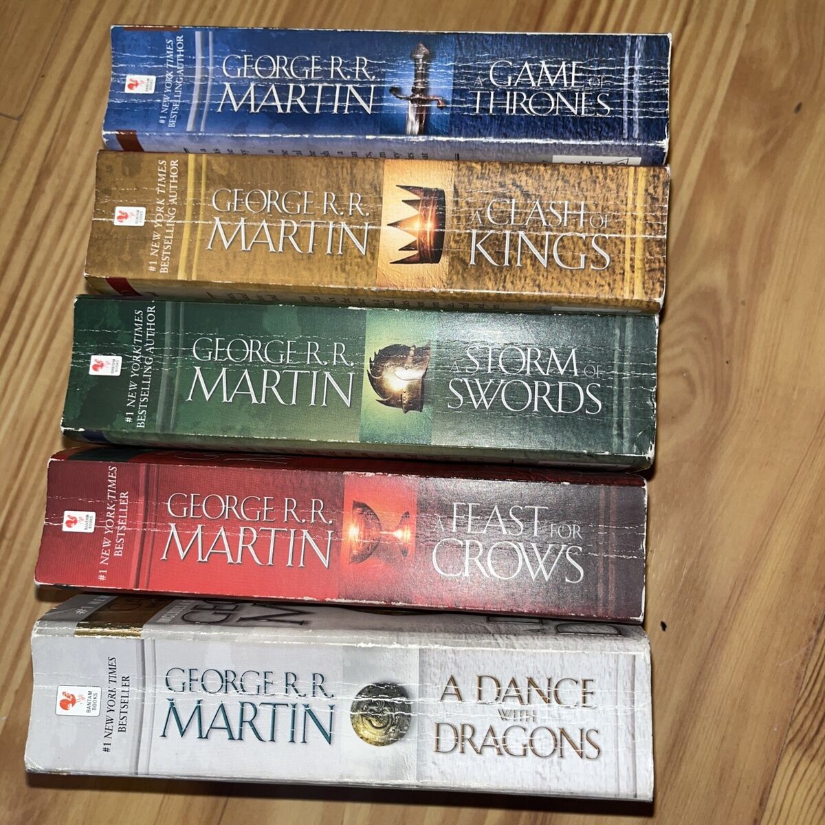 Game of Thrones Books~Volumes 1,2,3~Paperback~George R.R. Martin