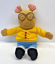 Vintage 1996 PBS Playskool Talking Arthur Doll Plush Great Condition 16 Works