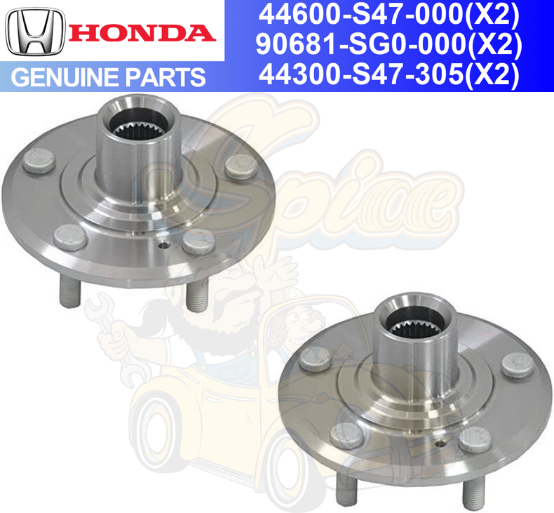 DC2 インテグラ　タイプR ハブASSY Honda Genuine INTEGRA Type R DC2 98 Spec Front Wheel Hub