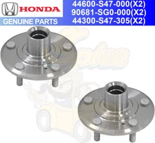 Honda Genuine INTEGRA Type R DC2 98 Spec Front Wheel Hub Bearing Assy RH LH
