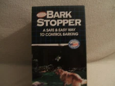 Dog Collar Bark Stopper Black Electrical Stimulation Instruction Manual 6 Volt