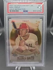 2021 Allen & Ginter Chrome Mike Trout Gold Refractor/50 PSA 9