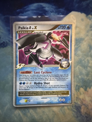 Pokemon Palkia G Lv. X TCG Card Platinum Holo Rare 125/127