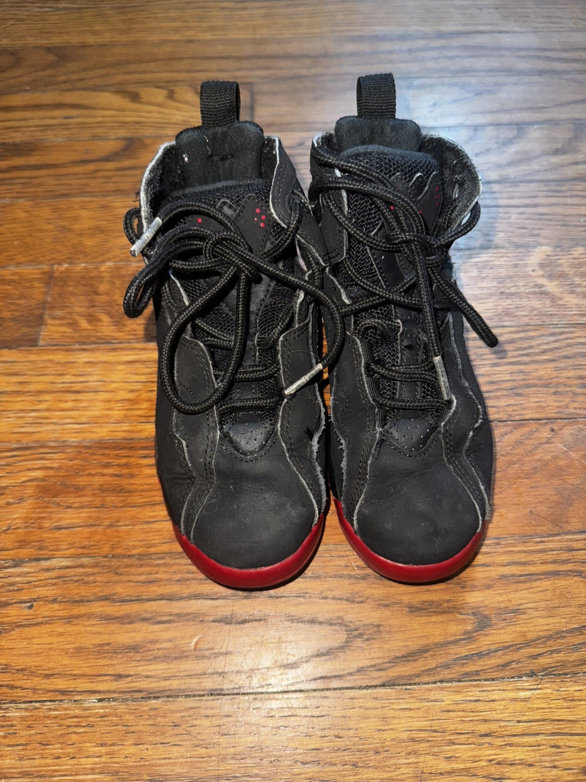 Size 12c - Jordan Mid Black/Red