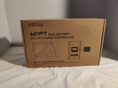 DR3210N-DDS 30A 24V Dual Battery MPPT Charge Controller w/ USB cable