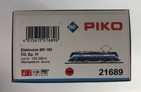 Piko 21689 H0 E-Lok Vectron Cd Prag-Berlin-Hamburg Vi + Plux22 Dec. Sound Ac