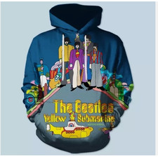 The Beatles 3D Hoodie All Over Print Aparel Hoodie 3d