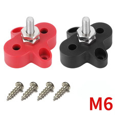 M6 M8 Terminal Block Studs Positive Negative Bus Bar Power Distribution Stud