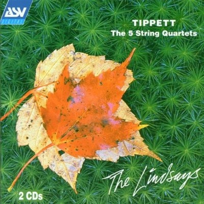 Tippett: The 5 String Quartets (The Lindsays) -  CD PNVG The Fast Free Shipping