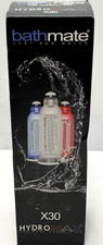Bathmate Hydromax X30 Penis Enlarger Water Pump - Crystal Clear - Brand New 