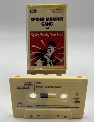 Spider Murphy Gang Live Kassette 1983 EMI MC 80er Neue Deutsche Welle