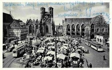 Strassenbahn Tramway-- Braunschweig Altstadtm...