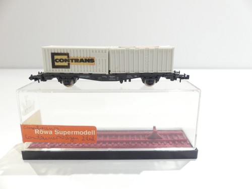 Röwa N 7001 Containertragwagen Contrans GmbH in OVP NG853 | Zustand: Gebraucht