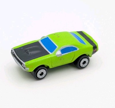 Micro Machine 1971 Dodge Challenger in Green & Black | eBay