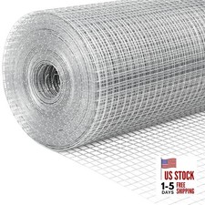 Hardware Cloth 1/2 Inch 48 x 100ft, 19 Gauge Chicken 1/2 inch 48in x 100ft