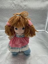 vintage 1992 applause precious moments girl sarah doll plush 10" tall