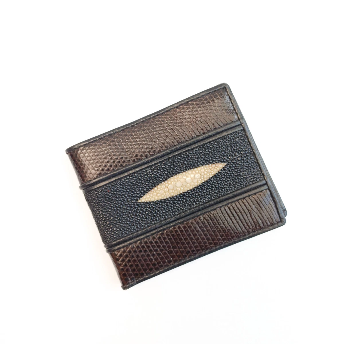 stingray skin wallet products for sale | eBay