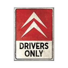 Magnet retro fridge magnet 2 x 3 in -Citroen - Drivers Only