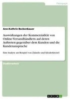 Ann-Kathrin Beckenbauer | Auswirkungen Der KommerzialitäT Von...