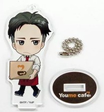 Yuri!!! Soporte de acrílico para llaves de café ICE x Youme Otaybek Altin coleccionable