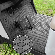 EZGO Golf Cart Floor Mat 8mm Full Coverage Diamond Rubber TXT 1994 