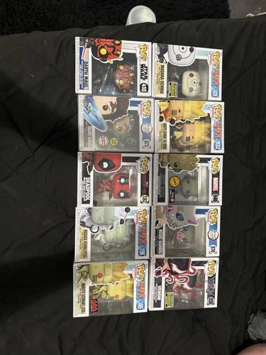 Funko Pop! Vinyl Lot Exclusive Chase Naruto Marvel Star Wars Demon Slayer